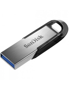 SanDisk Ultra Flair unidad flash USB 32 GB USB tipo A 3.0 Negro, Acero inoxidable