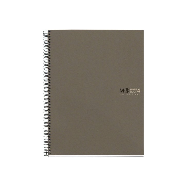 CUADERNO 100% RECICLADO NB-4 A5 120HOJAS ECOGRIS MIQUELRIUS 6084