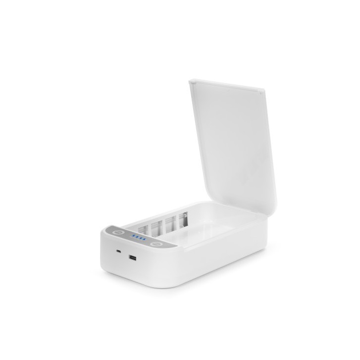 CAJA ESTERILIZADORA PORTÁTIL CON LUZ ULTRAVIOLETA Y AROMATERAPIA. DAM DMAC0036