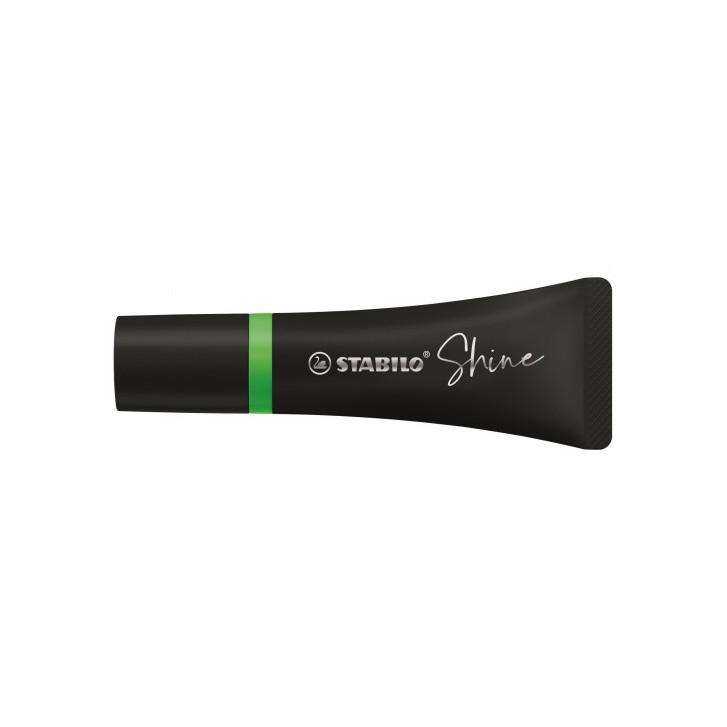 MARCADOR FLUORESCENTE SHINE VERDE STABILO 76/33