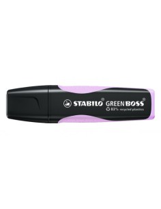 MARCADOR FLUORESCENTE GREEN BOSS PASTEL BRISA VIOLETA STABILO 6070/155
