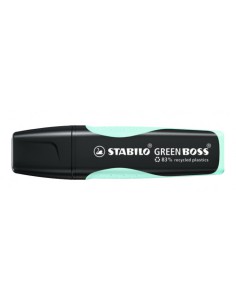 MARCADOR FLUORESCENTE GREEN BOSS PASTEL TOQUE DE TURQUESA STABILO 6070/113