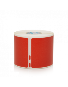 ROLLO ETIQUETAS ENVIO LW 101 X 54MM ROJAS DYMO 2133399