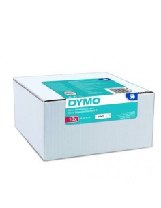 MULTIPACK 10 CINTAS DYMO D1 19MMX7M NEGRO/BLANCO DYMO 2093098