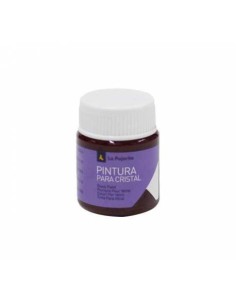 PINTURA PARA CRISTAL AL AGUA CA-03 ROJO. 25ML LA PAJARITA 189071