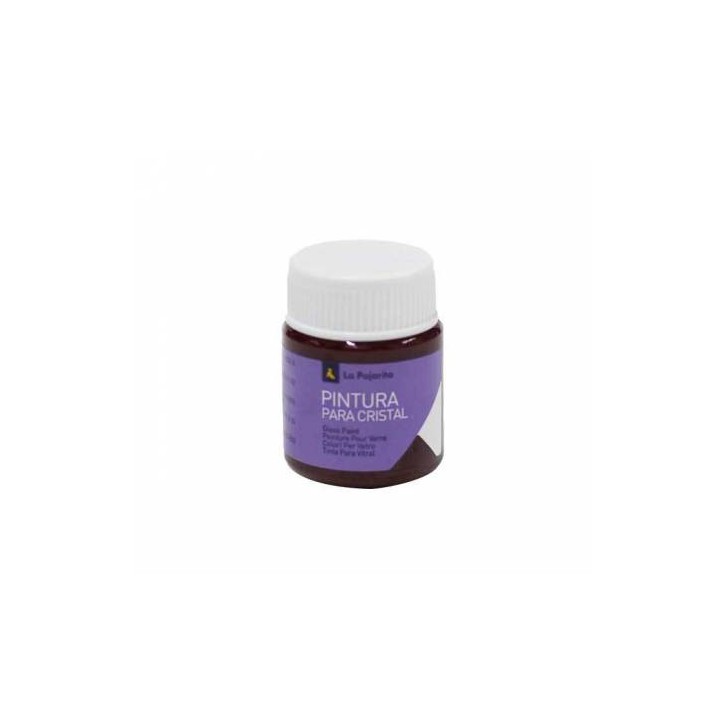 PINTURA PARA CRISTAL AL AGUA CA-03 ROJO. 25ML LA PAJARITA 189071