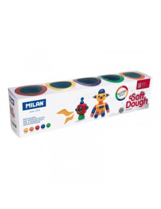 Milan 913505G compuesto para cerámica y modelaje Pasta para modelar 710 g Multicolor 5 pieza(s)