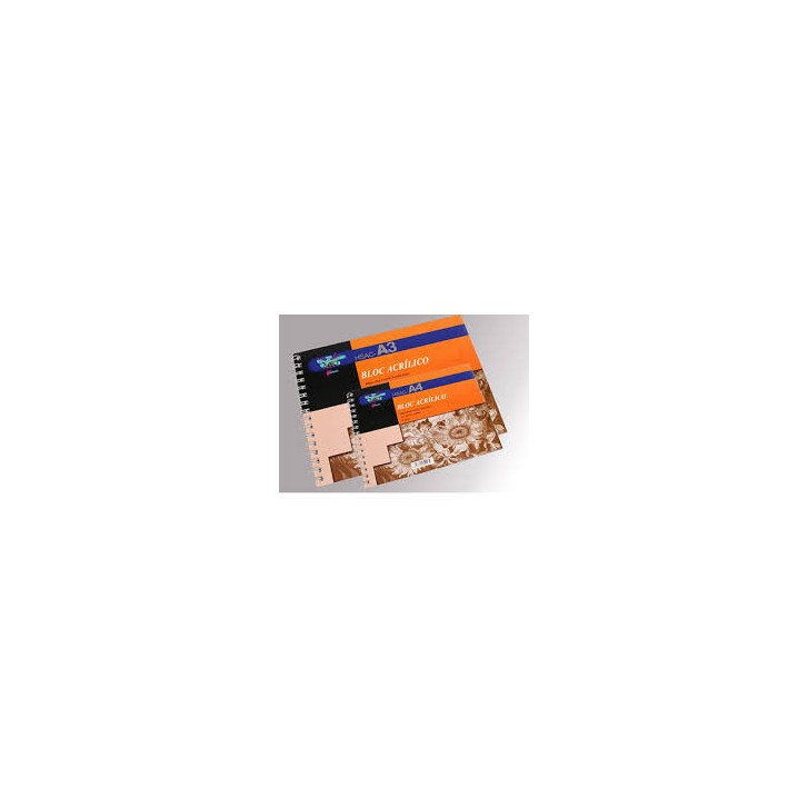 CUADERNO DIBUJO A3 ACRÍLICO 12 HJS. 400GMS. HSAC WONDER ART BY PRYSE 6230052