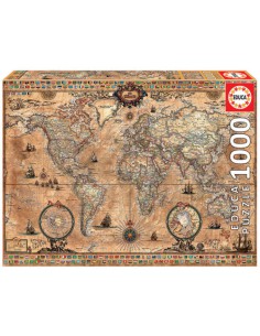 Educa Antique World Map Puzzle rompecabezas 1000 pieza(s)