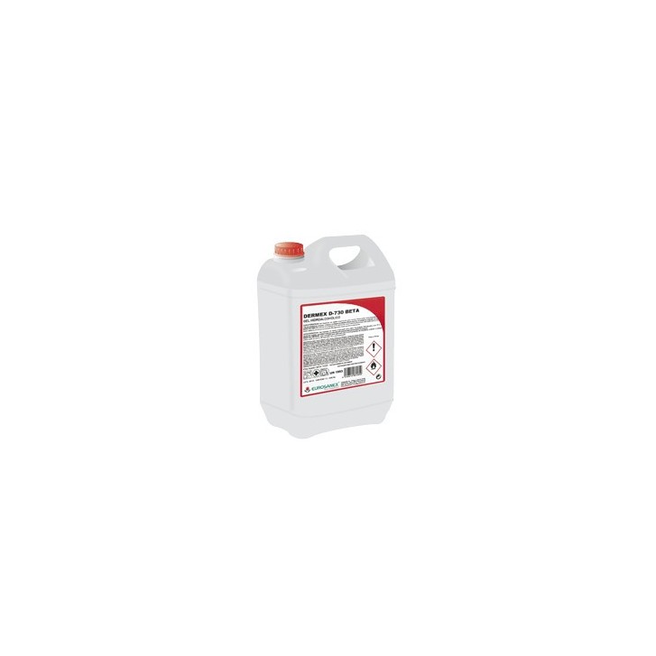 GARRAFA 5 LITROS DERMEX D-730 ANTISEPTICO EUROSANEX JA113