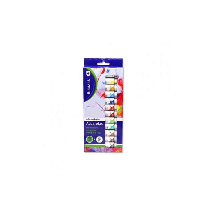 Bismark 327024 pintura a base de agua Multi 12 ml Tubo 12 pieza(s)