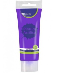 BOTE PINTURA ACRILICA 75 ML MORADO BISMARK 328524