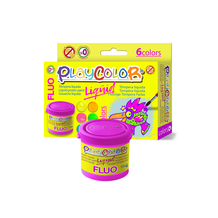 Playcolor Liqüid Pintura para carteles 40 ml 6 pieza(s)