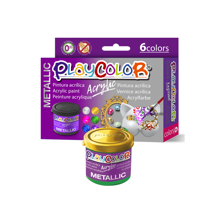 Playcolor Liqüid Pintura para carteles 40 ml 6 pieza(s)