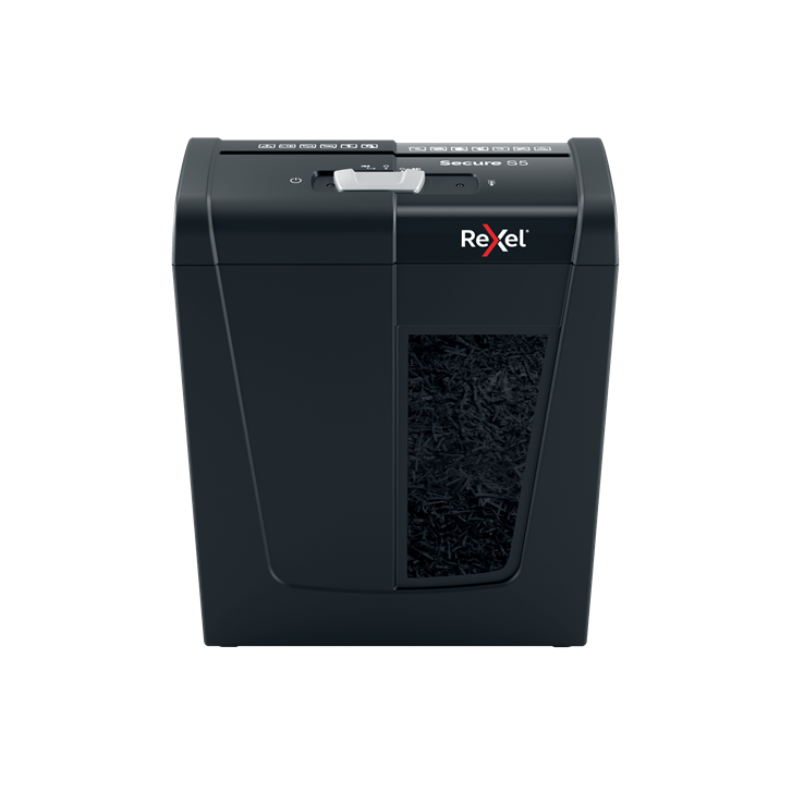Rexel Secure S5 triturador de papel Corte en tiras 70 dB Negro