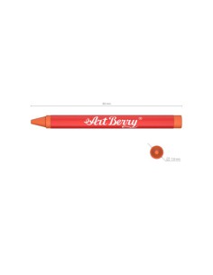 ESTUCHE DE CERAS DE PLÁSTICO 24 COLORES ARTBERRY 34931