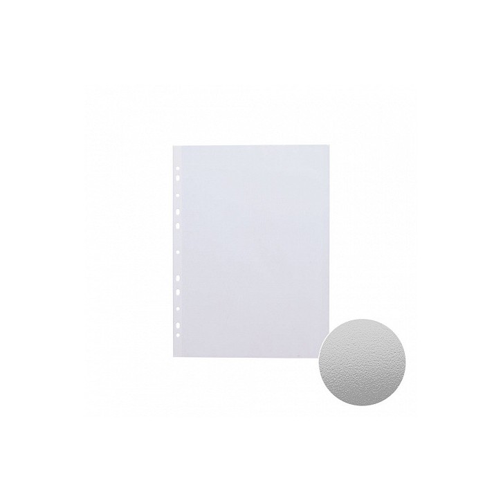 SET DE 100 FUNDAS MULTITALADRAS FIZZY CLEAR, 40 MCM, A4, TRANSPARENTE ERICH KRAUSE 46701