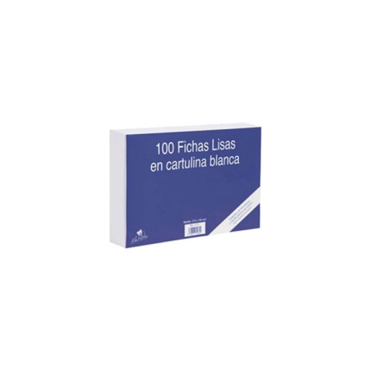 100 FICHAS DE CARTULINA LISA (150X100 MM) N.º 3 MARIOLA 3113L