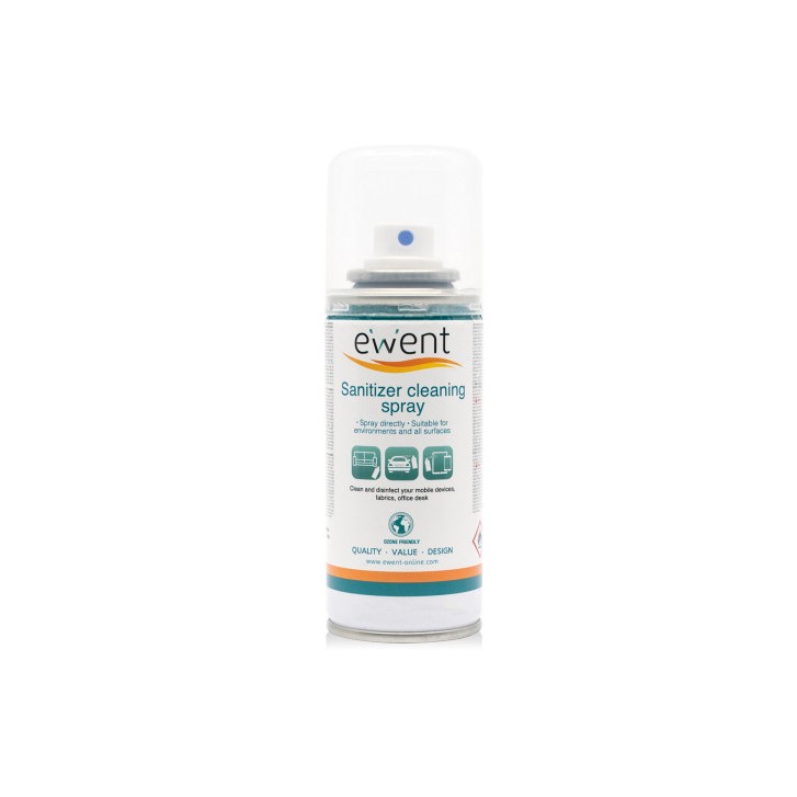 EWENT SPRAY DESINFECTANTE PARA MOVILES, MASCARILLAS, SUPERFICIES, ETC. 400ml