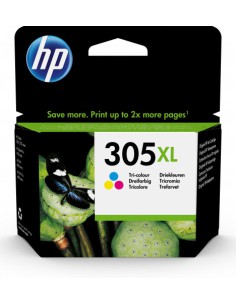 CARTUCHO DE TINTA HP Nº 305XL TRICOLOR (3YM63AE)