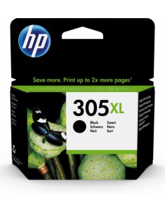 CARTUCHO DE TINTA HP Nº 305XL NEGRO ALTA CAPACIDAD (3YM62AE)