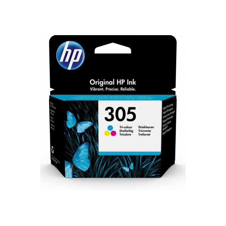 CARTUCHO DE TINTA HP Nº 305 TRICOLOR (3YM60AE)