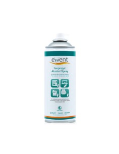 Ewent EW5611 kit de limpieza para computadora Espray para limpieza de equipos Universal 400 ml