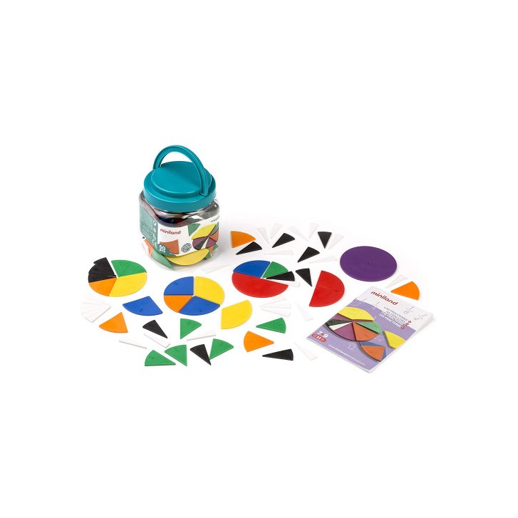 JUEGO FRACCIONES 60 PIEZAS MINILAND 95218