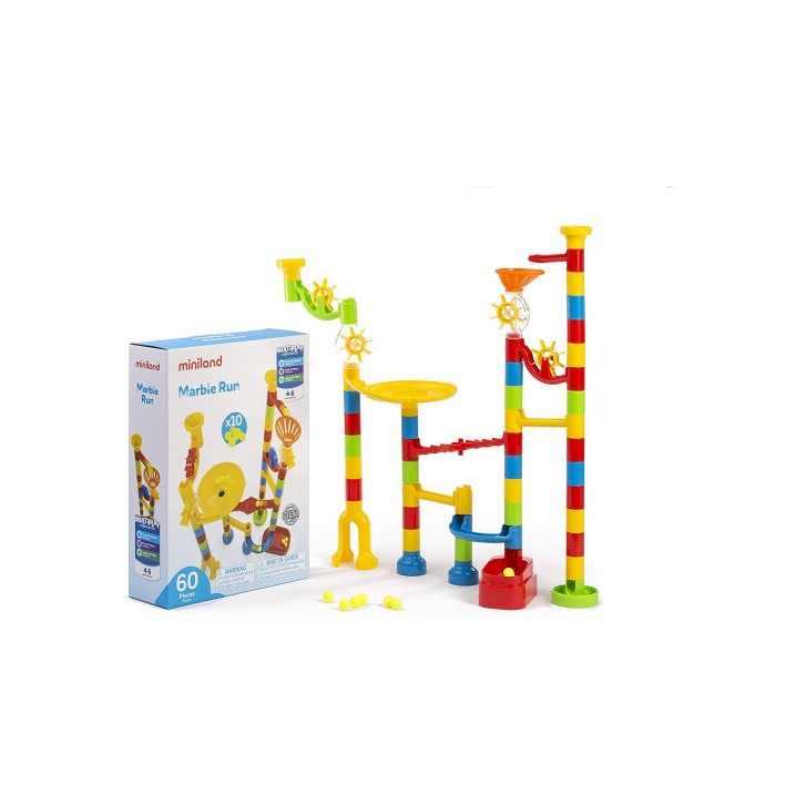 MARBLE RUN 60 PCS. MINILAND 94116