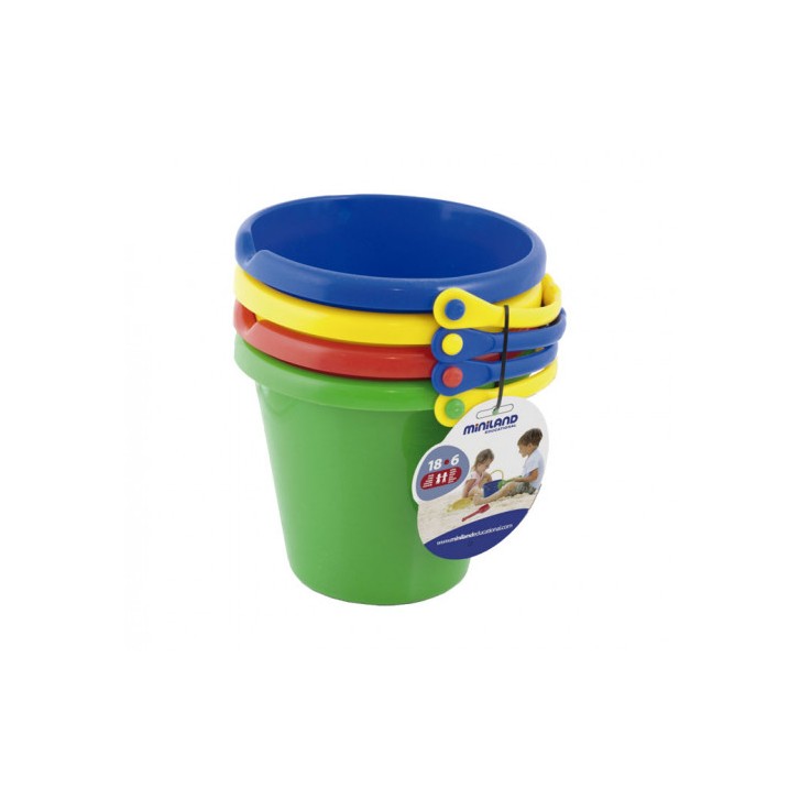 JUEGO CUBO SET 4 UNIDADES MINILAND 29005