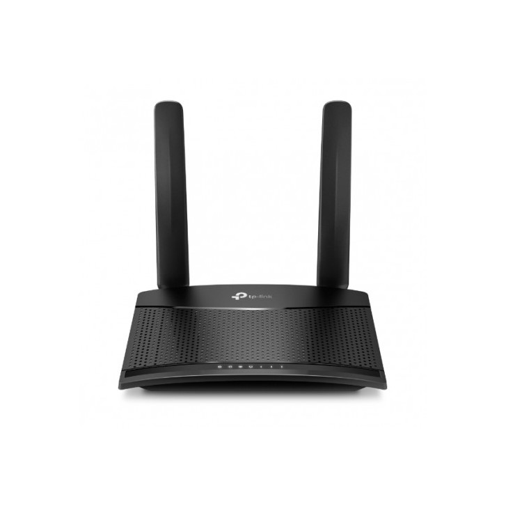 TP-LINK TL-MR100 router inalámbrico Banda única (2,4 GHz) Ethernet rápido 3G 4G Negro