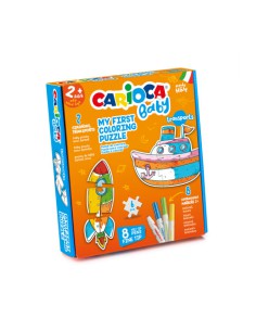 Carioca Puzle para Colorear Transports BABY