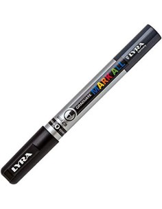MARCADOR PERMANENTE MARK ALL NEGRO 0,7 MM LYRA GROOVE L6800099