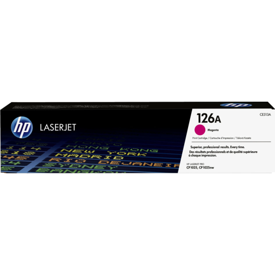 HP126A CE313A TONER ORIGINAL HP MAGENTA. o