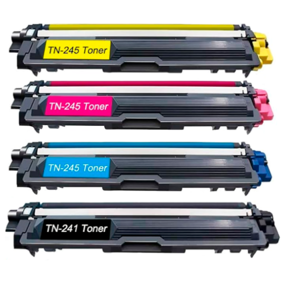 Compatible Pack 4 x Toner BROTHER TN242 / TN246