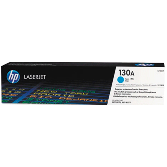 HP CF351A CYAN TONER ORIGINAL Nº130A