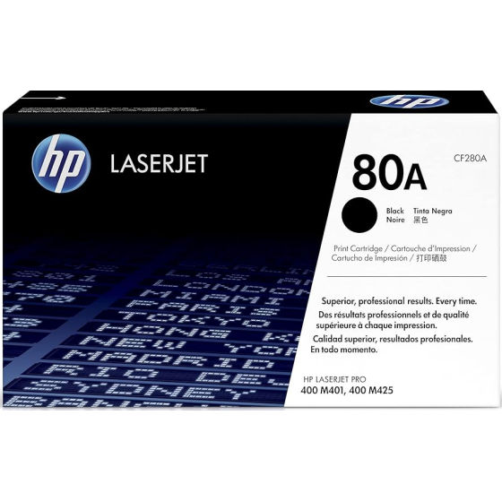 HP CF280A NEGRO TONER REMANUFACTURADO Nº80A. OFERTA