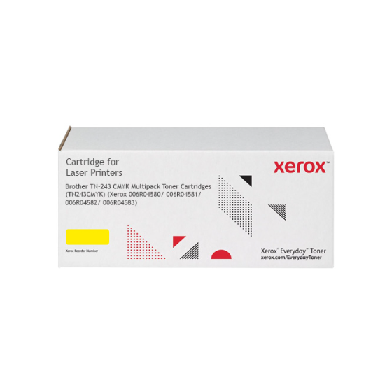 Xerox Everyday Brother TN247 TN243 Amarillo Cartucho de Toner