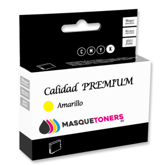 Compatible Tinta BROTHER LC3213/LC3211 Amarillo Premium LC-3213Y/LC-3211Y